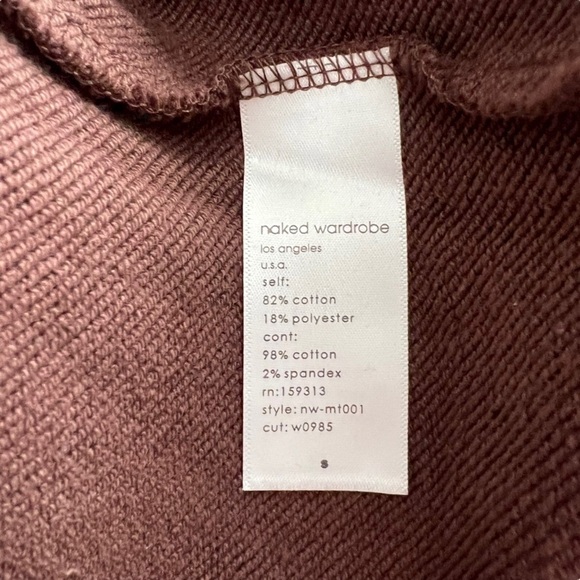Naked Wardrobe - NWT The Zipped Up Hoodie Sz S - Picture 8 of 9